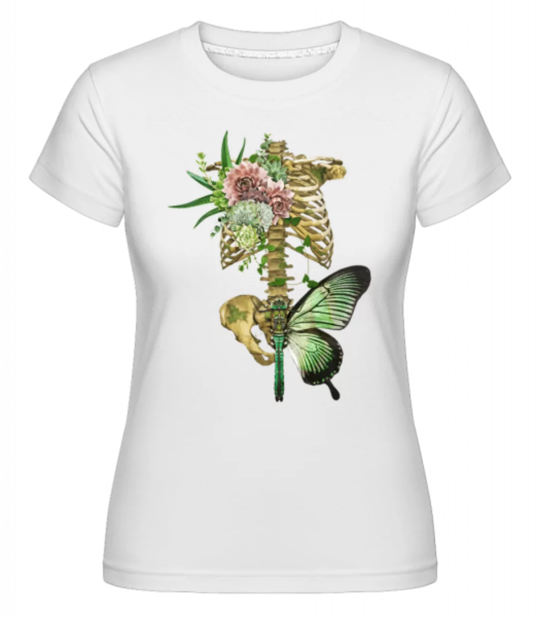 Kunstvolle Wirbelsäule · Shirtinator Frauen T-Shirt günstig online kaufen