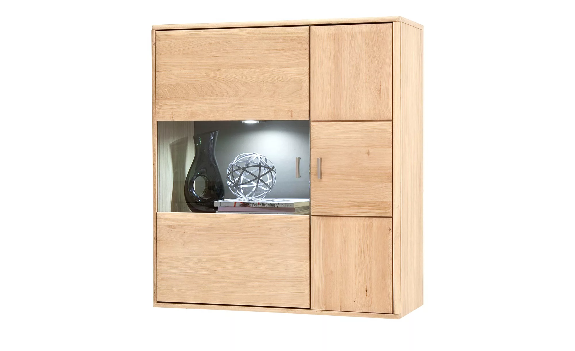 MCA furniture Vitrine Hängeschrank Tarragona, Eiche Bianco günstig online kaufen