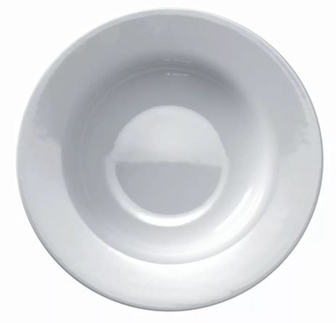 Suppenteller Platebowlcup keramik weiß - Alessi - Weiß günstig online kaufen
