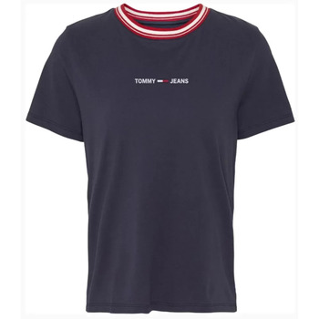 Tommy Jeans  T-Shirt tjw contrast rib logo günstig online kaufen