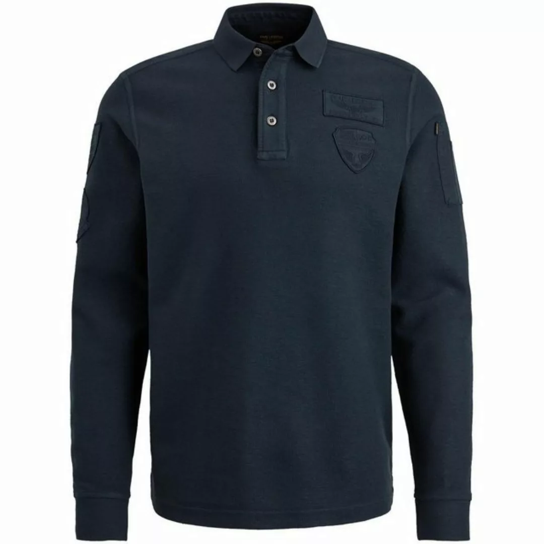 PME LEGEND T-Shirt Long sleeve polo structured pique günstig online kaufen