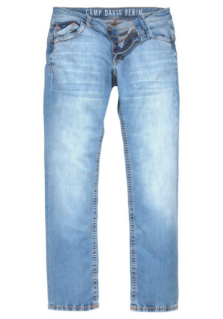 CAMP DAVID Loose-fit-Jeans mit markanten Nähten und Stretch günstig online kaufen