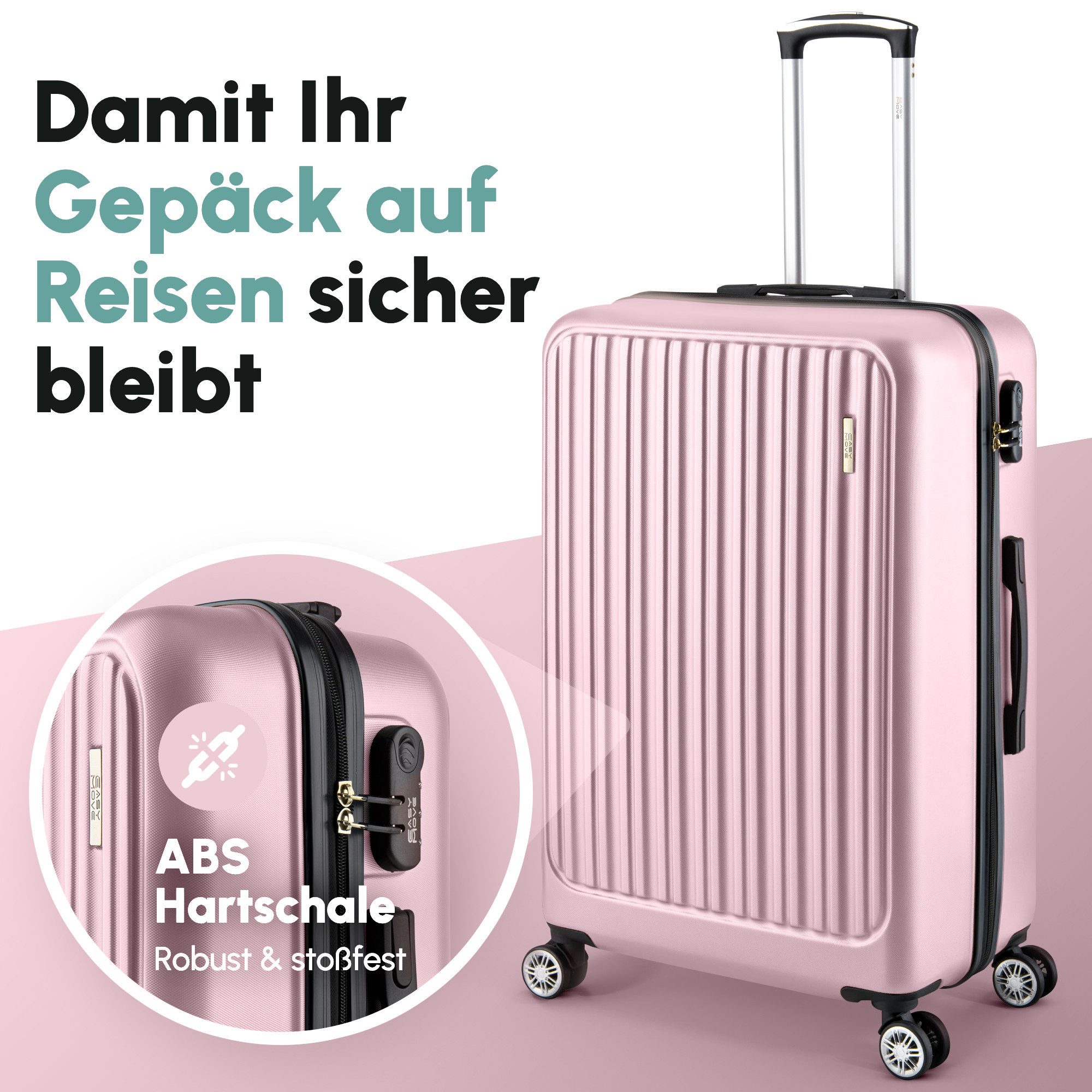 Easy Move Hartschalen-Trolley Leichter Rollkoffer ACE günstig online kaufen