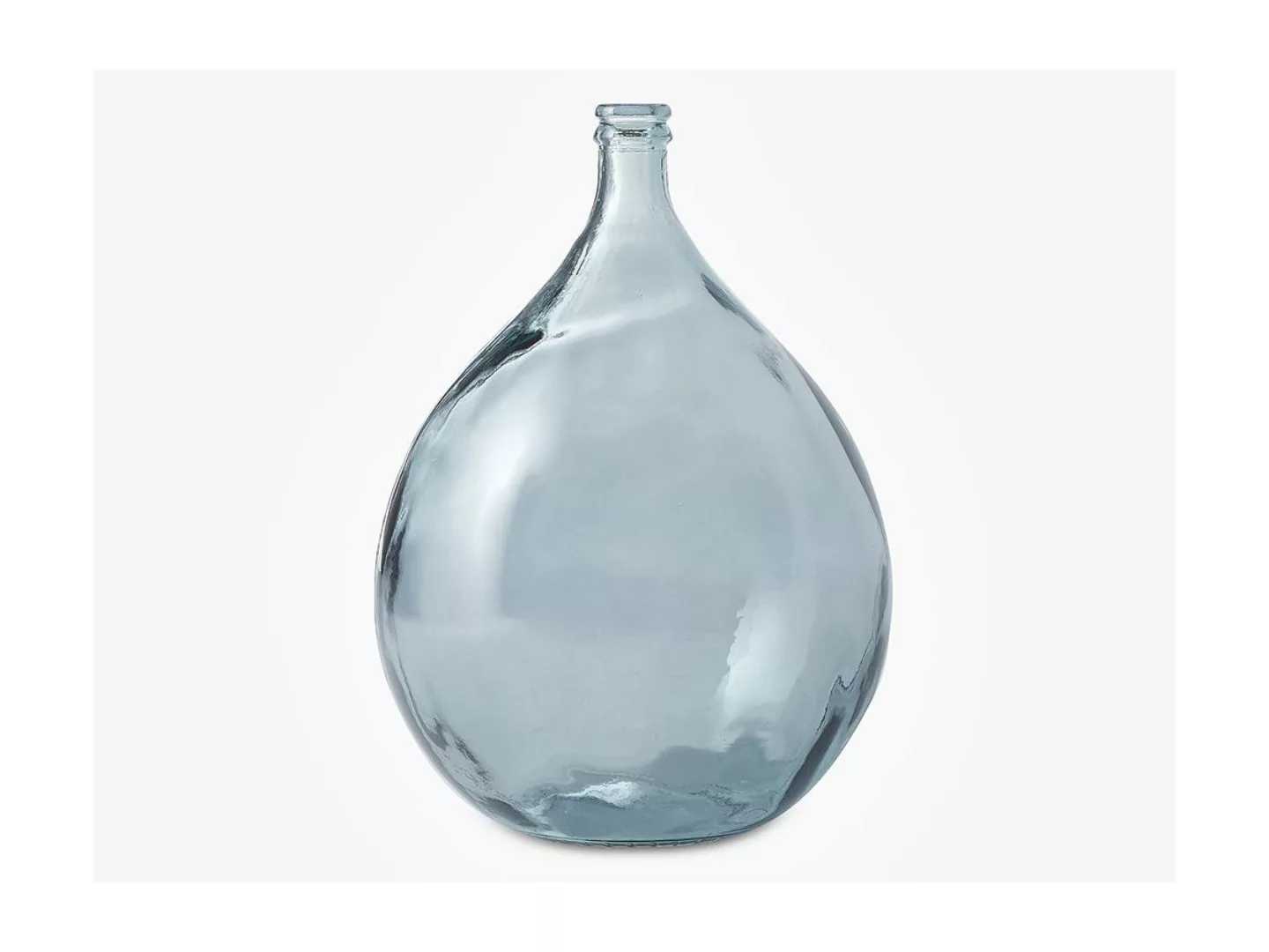 Vase - Recyceltes Glas - 34 L - H. 56  cm - Blau transparent - SILICE günstig online kaufen