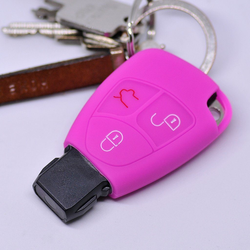 mt-key Schlüsseltasche Autoschlüssel Softcase Silikon Schutzhülle günstig online kaufen