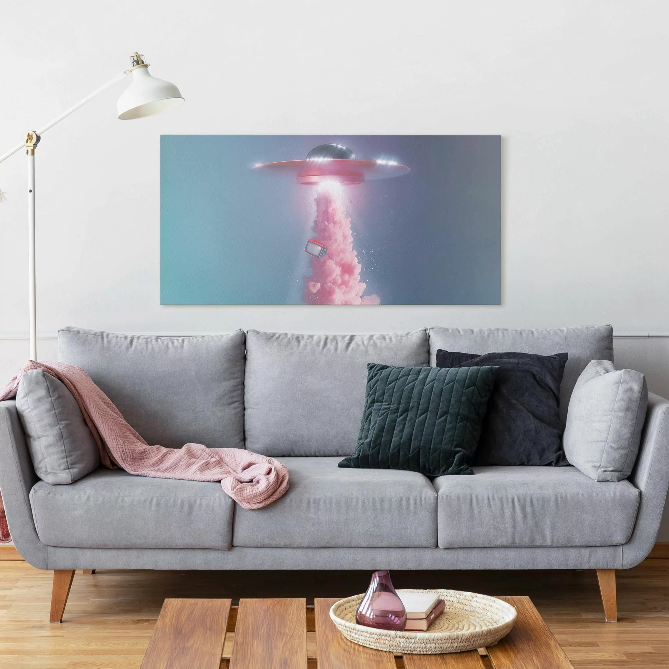 Leinwandbild Multimedia Ufo günstig online kaufen