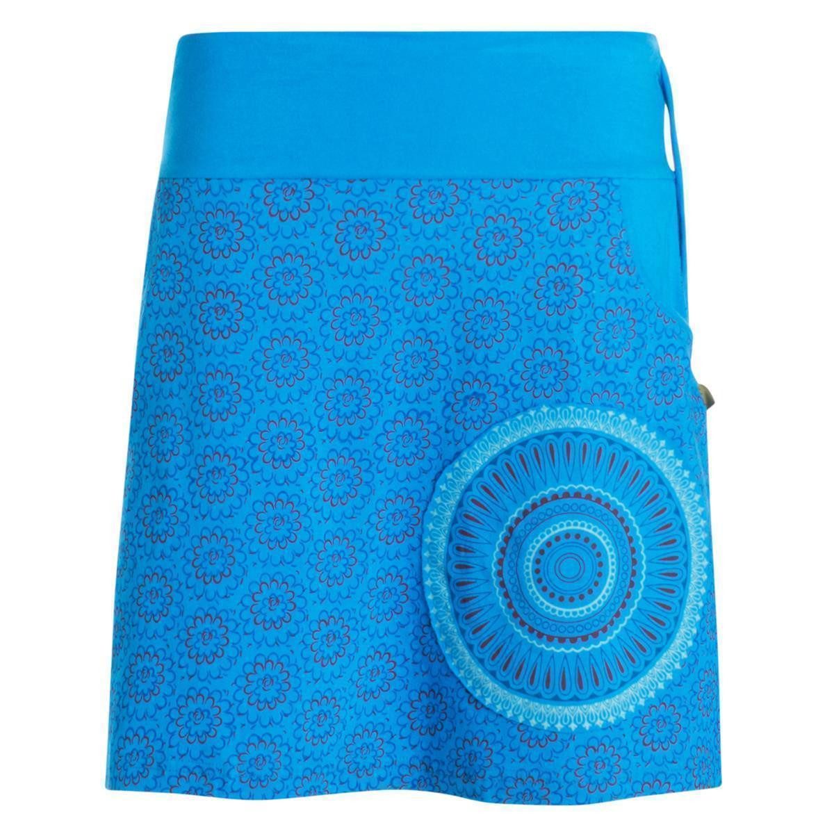 Vishes Minirock Kurzer Damen Baumwoll-Rock Taschen-Rock günstig online kaufen