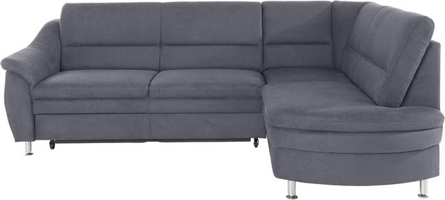 Places of Style Ecksofa "Cardoso L-Form", Federkern, wahlweise mit Bett, Sc günstig online kaufen