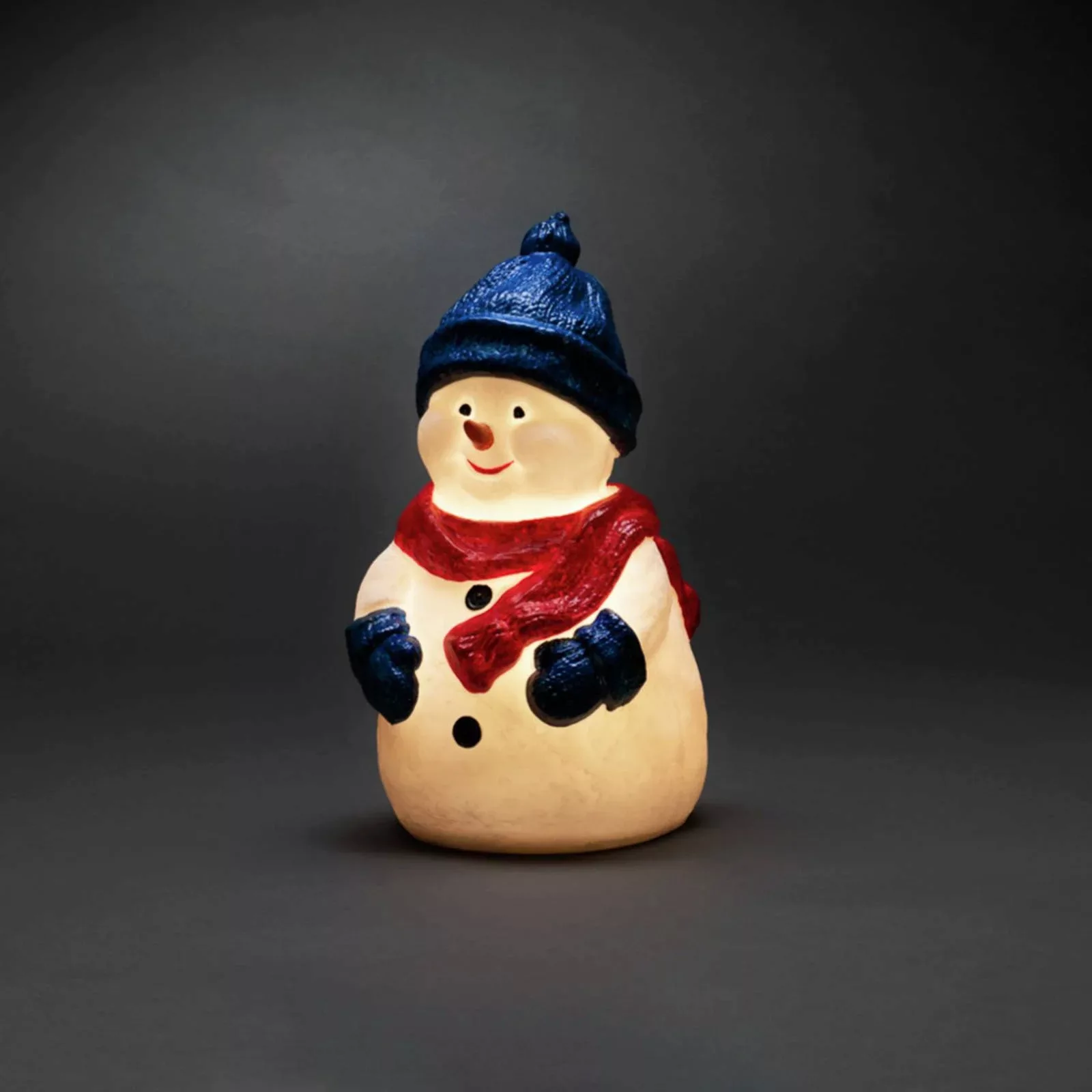 KONSTSMIDE LED Dekofigur "Kunststoffschneemann, Weihnachtsdeko aussen", 4 w günstig online kaufen