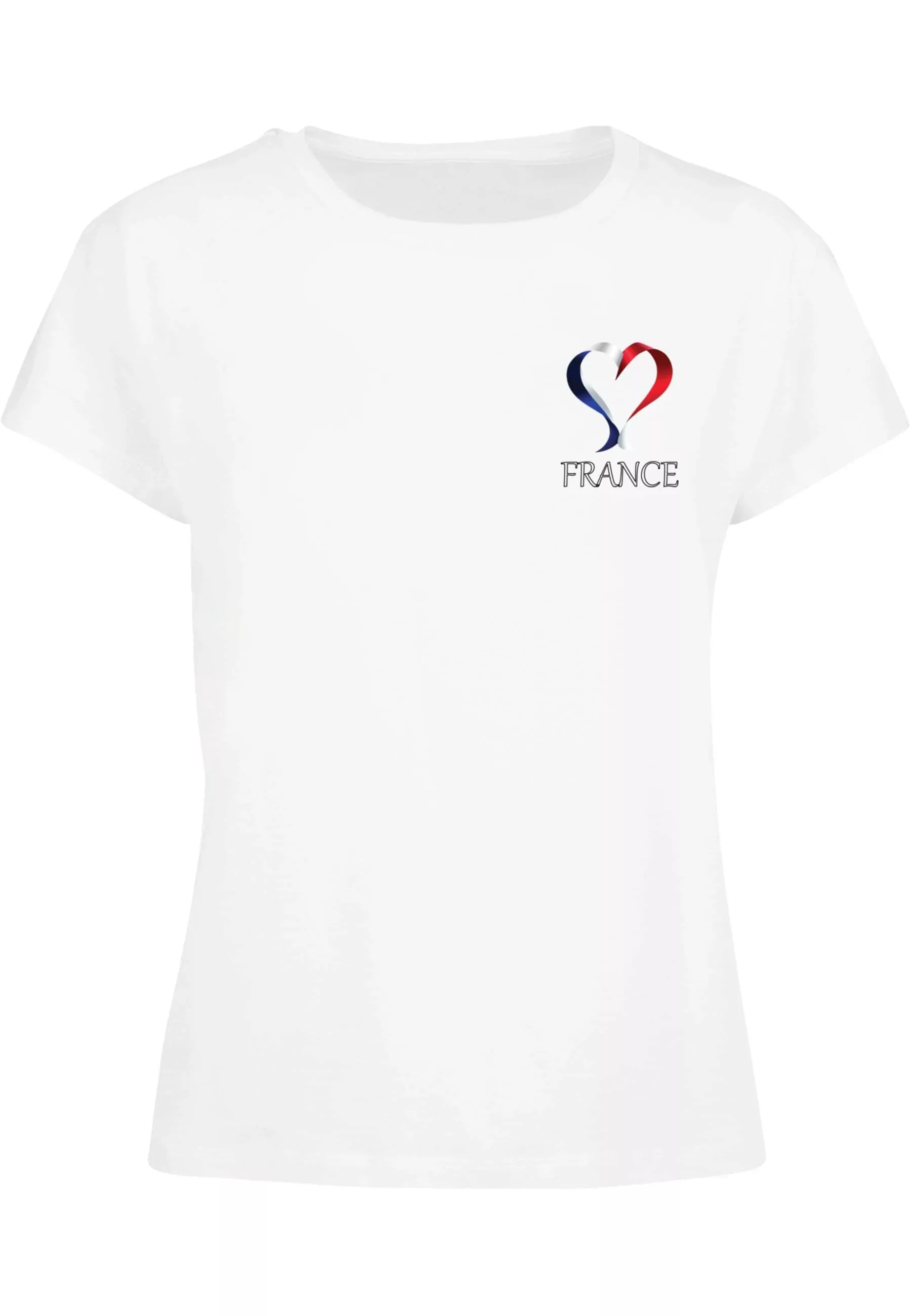 Merchcode T-Shirt "Merchcode Ladies Merchcode Football - France T-shirt" günstig online kaufen