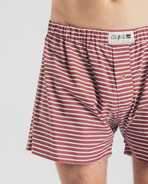 Herren Boxershorts Aus Bio-baumwolle - Stripes günstig online kaufen