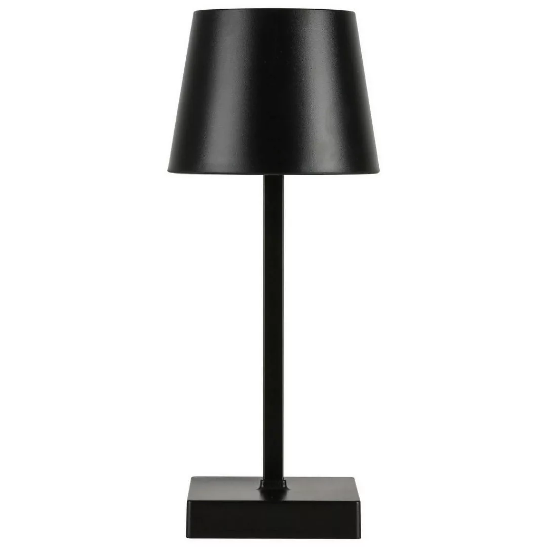 LED-Tischleuchte C31746PO schwarz Kunststoff B/H/T: ca. 11x26x11 cm günstig online kaufen