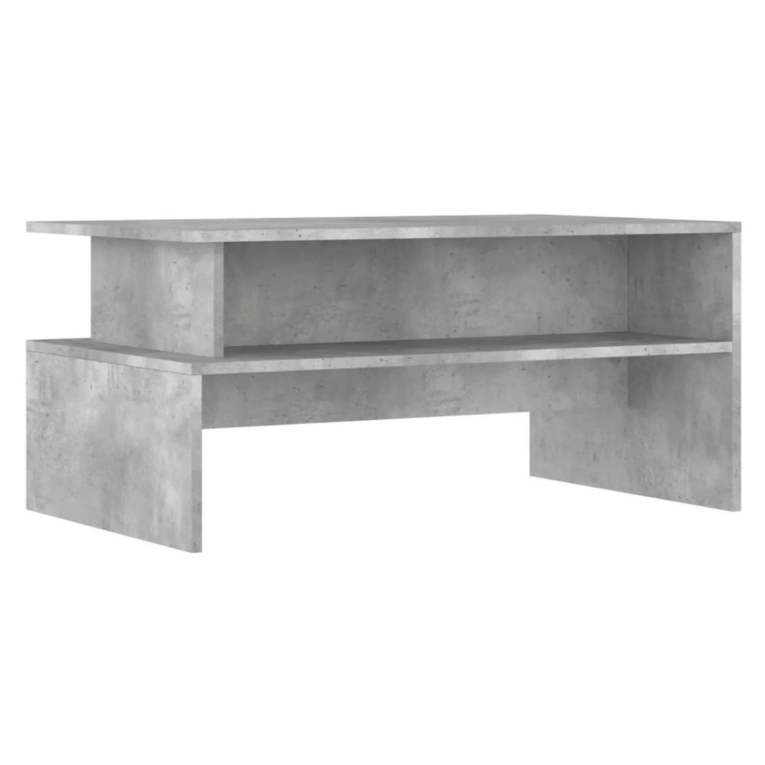 vidaXL Couchtisch Betongrau 90x55x42,5 cm Holzwerkstoff günstig online kaufen