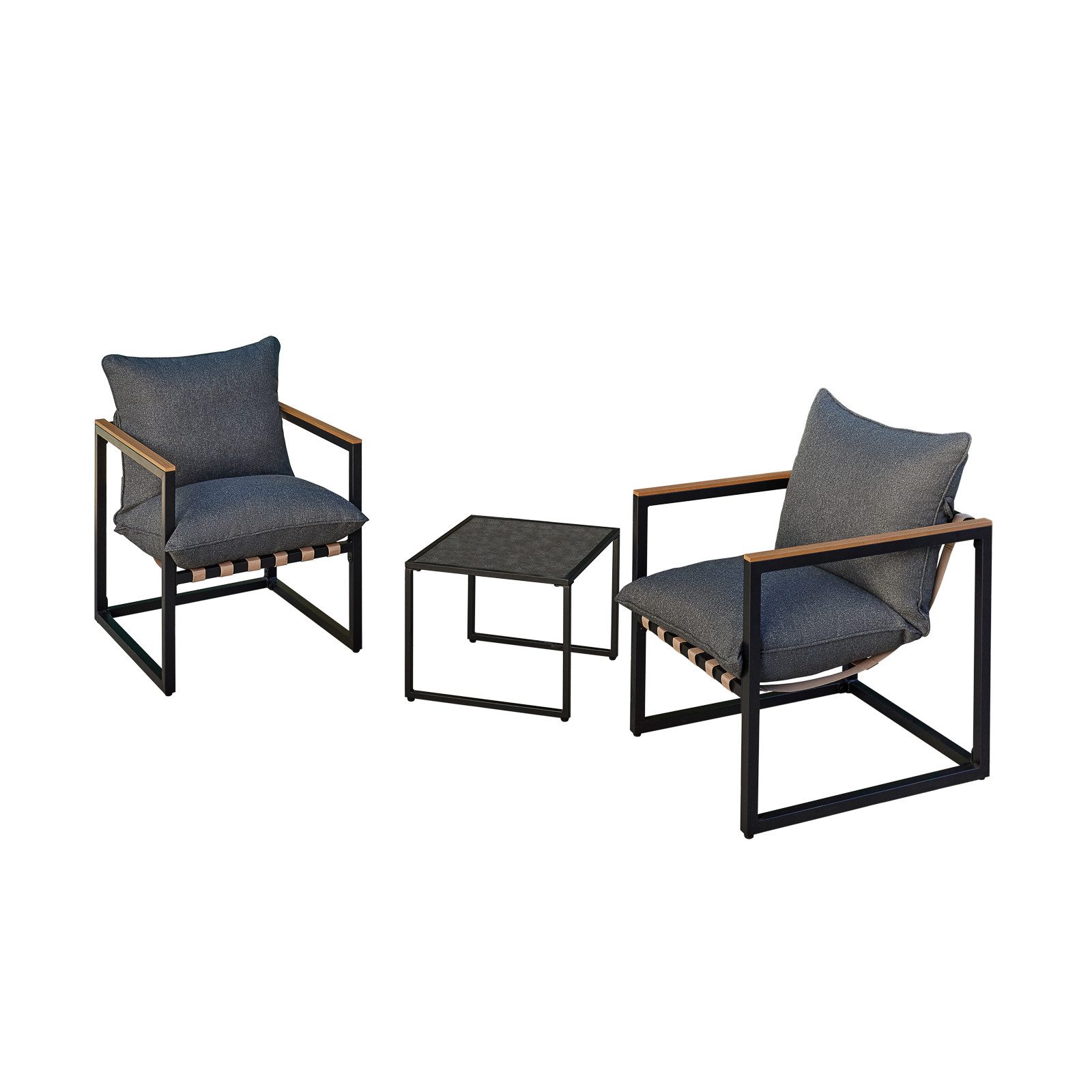 HTI-Living Gartenstuhl Gartensitzgruppe 2 Stühle und günstig online kaufen