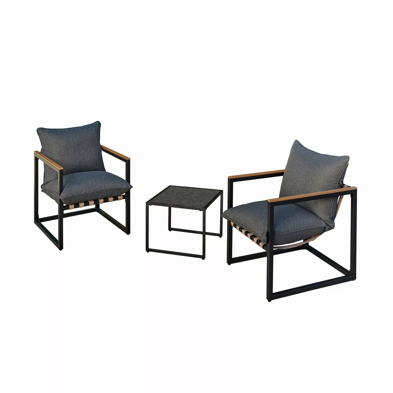 HTI-Living Gartenstuhl Gartensitzgruppe 2 Stühle und günstig online kaufen