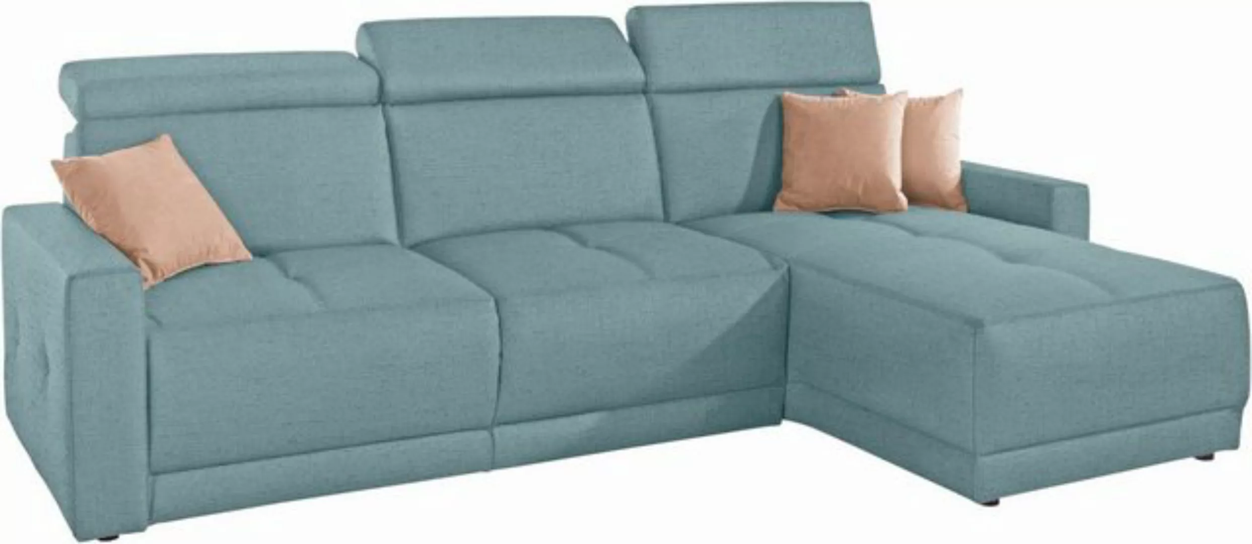 DOMO collection Ecksofa "Ava L-Form", mit Recamiere, Federkern wahlweise mi günstig online kaufen