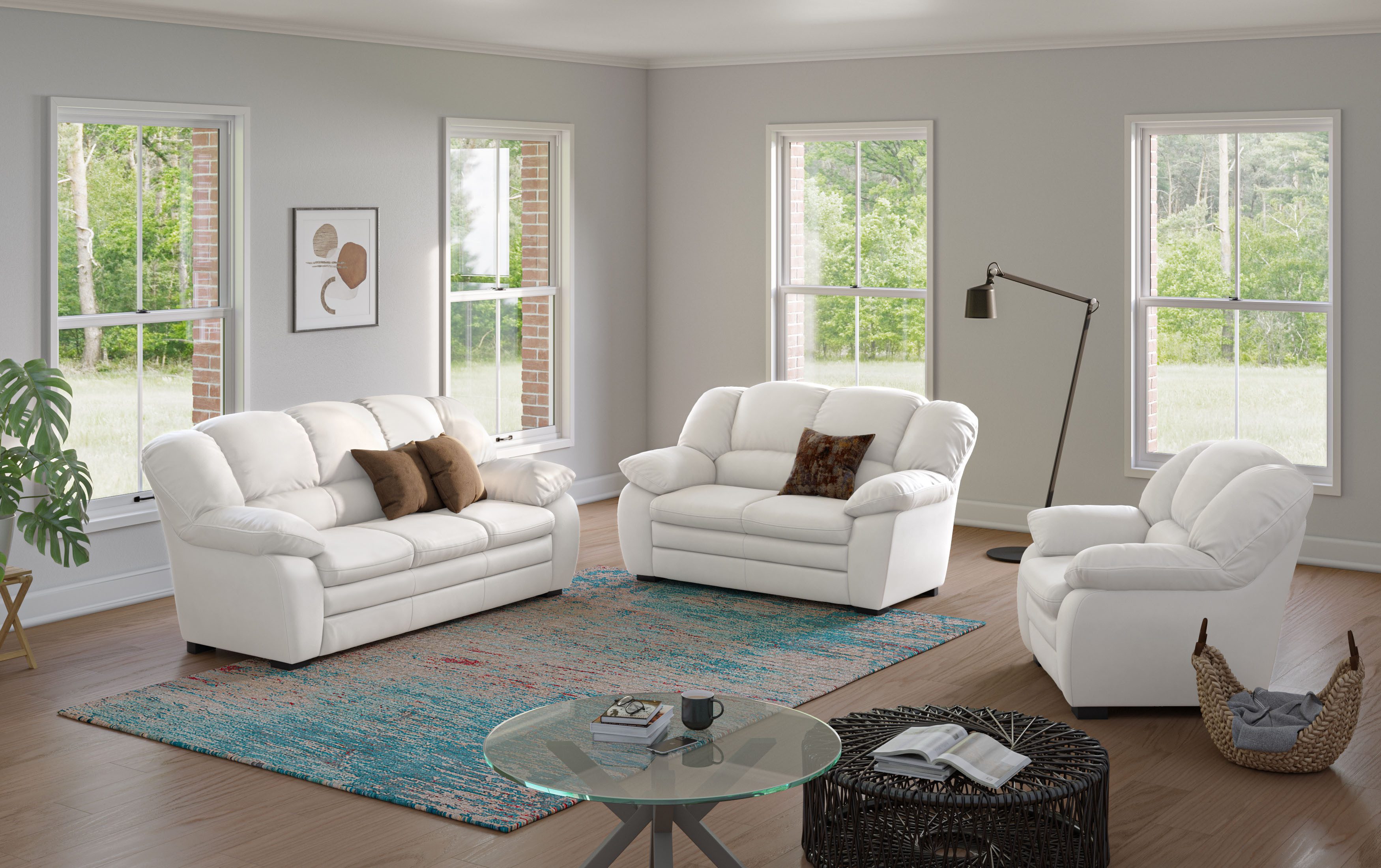 COTTA Polstergarnitur "Casino, Sofa Set, 3-2-1 Sitzer, Wohnzimmer Garnitur" günstig online kaufen