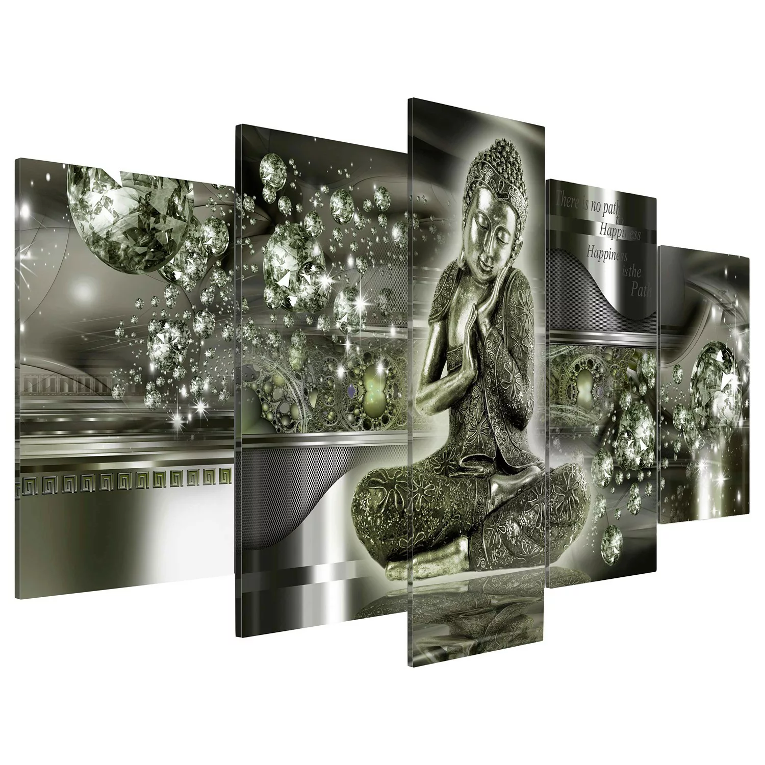home24 Acrylglasbild Emerald Buddha günstig online kaufen