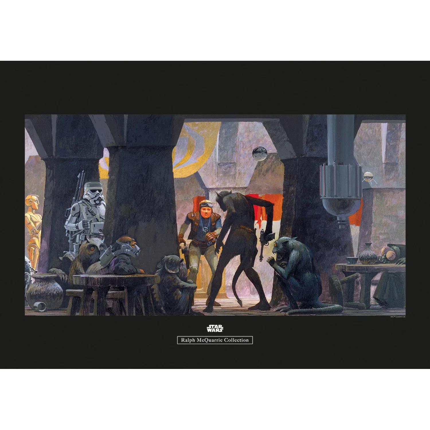 Komar Bild "Star Wars Classic RMQ Mos Eisley Streets", Star Wars, (1 St.), günstig online kaufen