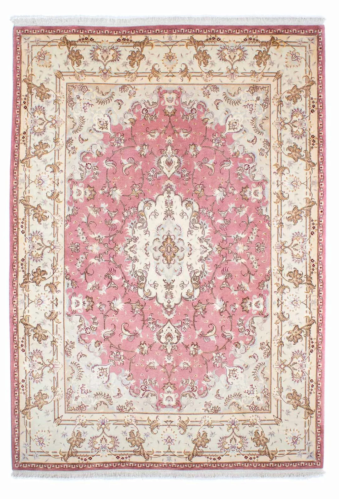 morgenland Orientteppich »Perser - Täbriz - Royal - 236 x 166 cm - rosa«, r günstig online kaufen