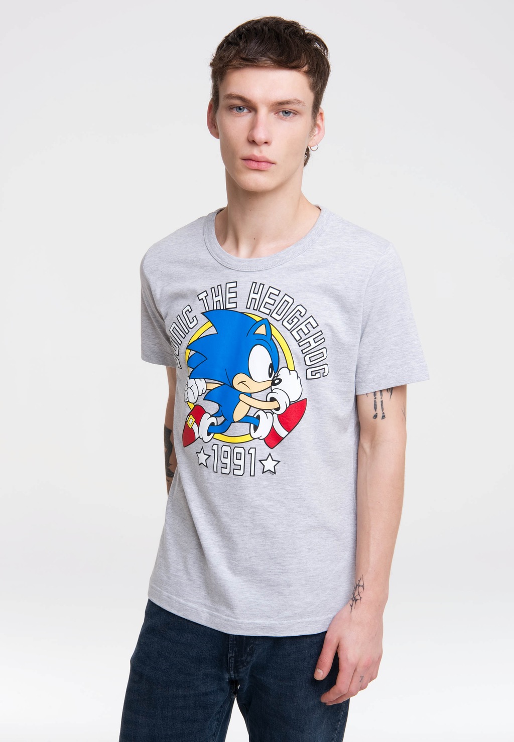 LOGOSHIRT T-Shirt "Sonic the Hedgehog 1991", mit Retro-Print günstig online kaufen