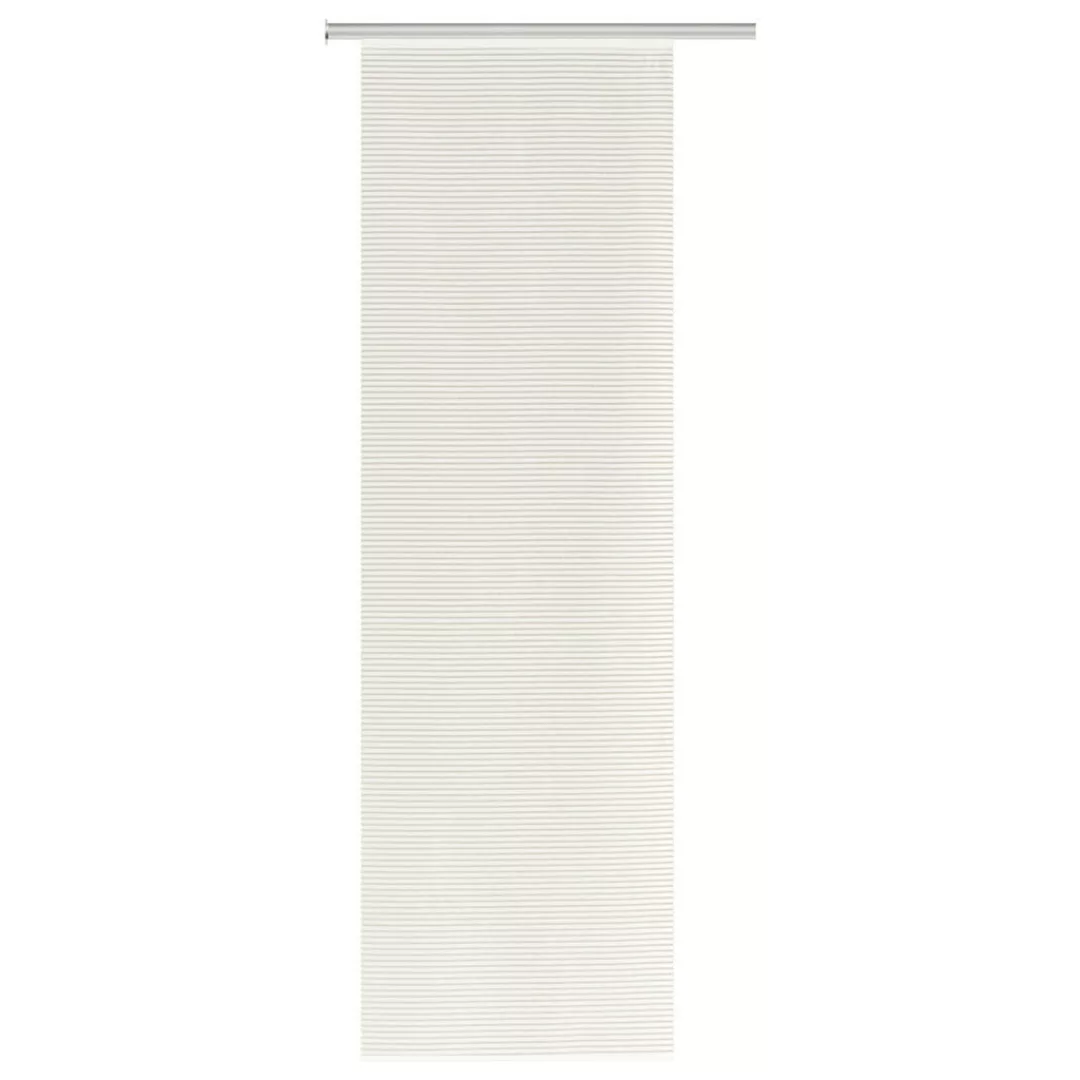 Schiebevorhang Gaia offwhite B/L: ca. 60x245 cm günstig online kaufen