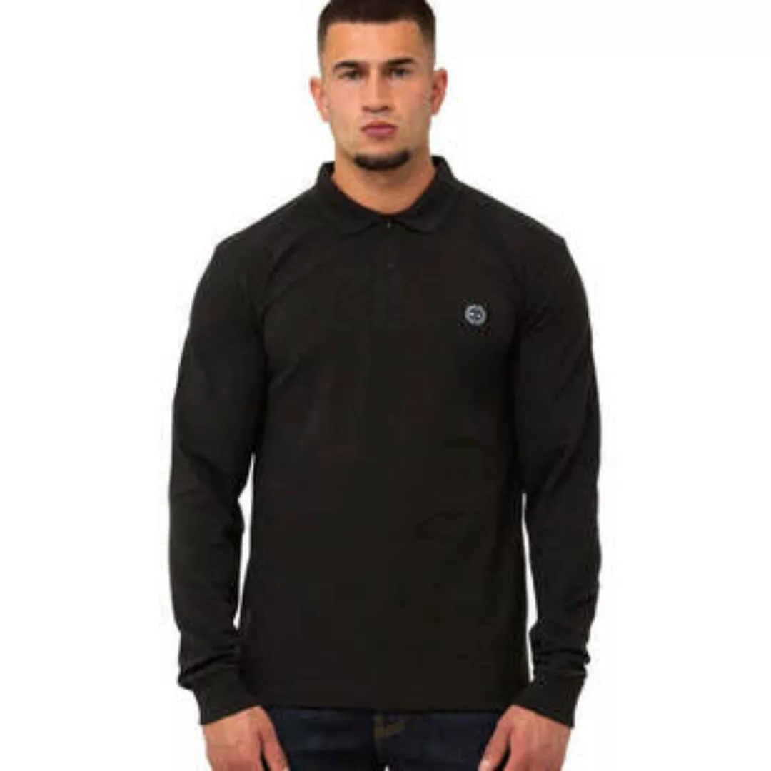 Marshall Artist  T-Shirts & Poloshirts Siren Long Sleeve Polo Shirt Black günstig online kaufen