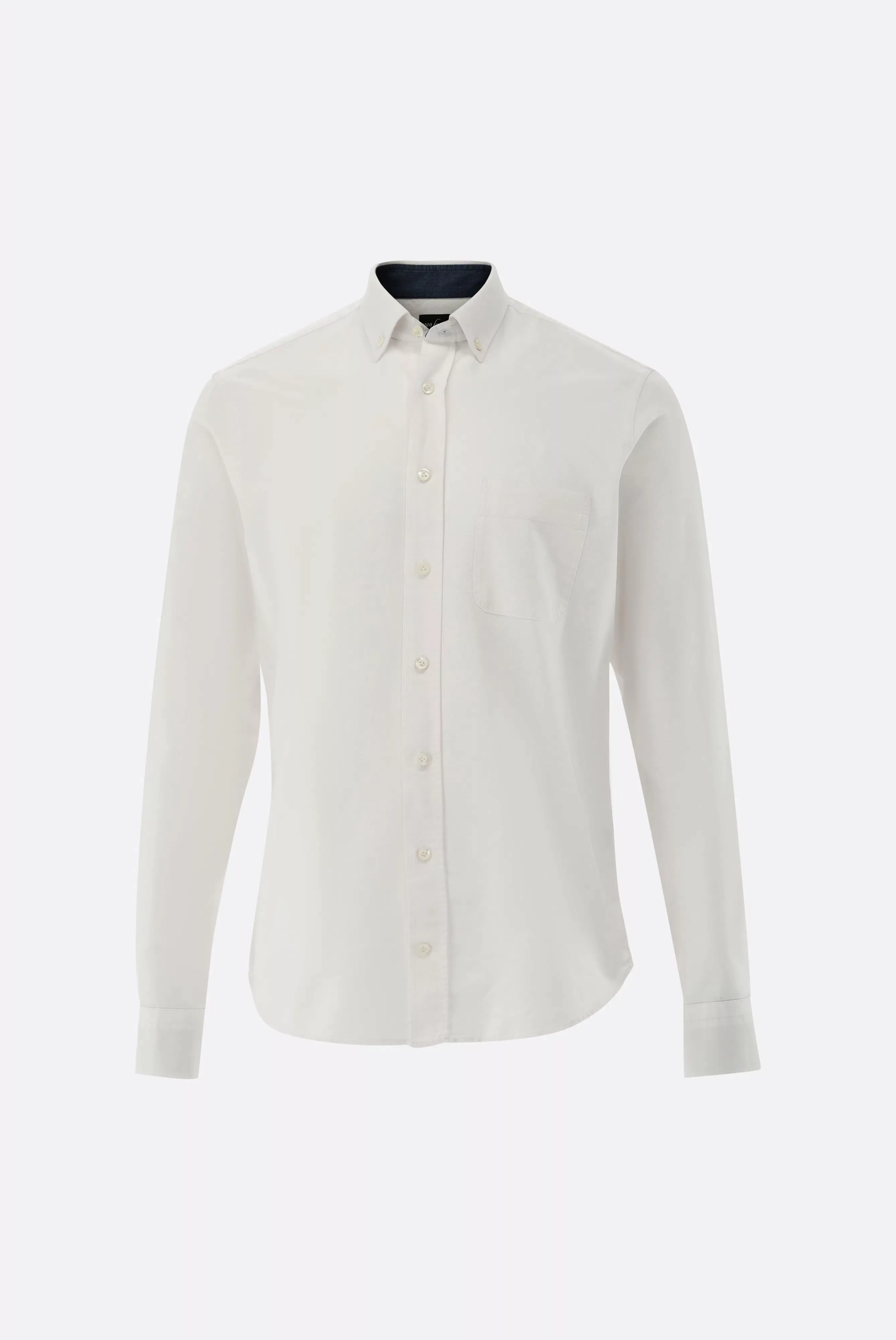 Oxford Hemd mit Kontrast Slim Fit günstig online kaufen