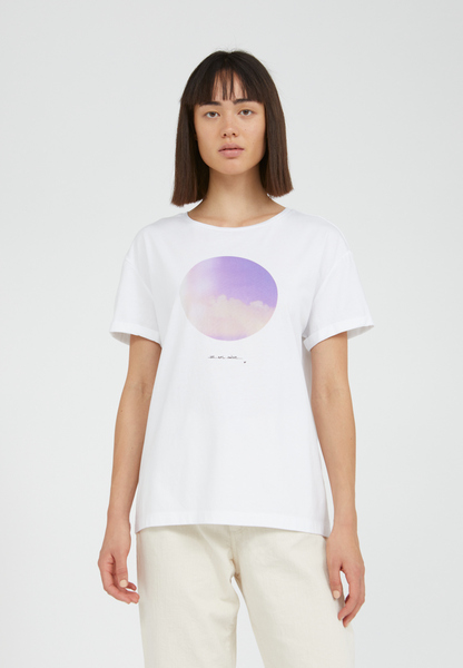 Naalin Light And Clouds - Damen T-shirt Aus Bio-baumwolle günstig online kaufen