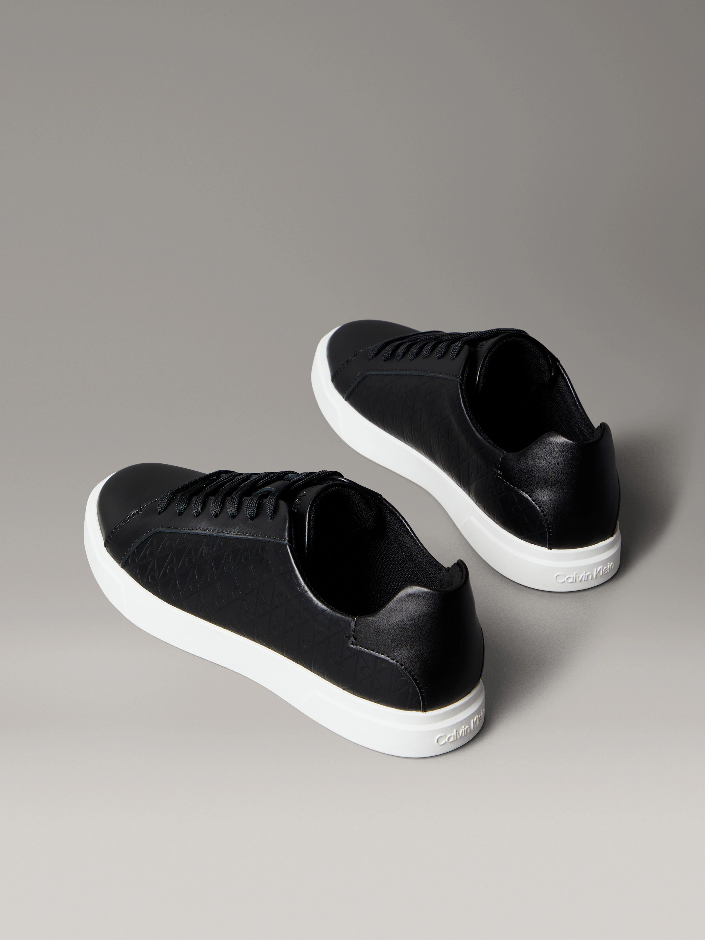 Calvin Klein Sneaker "LOW PRO CUPS LACE UP LTH AOP", Schnürschuh, Freizeits günstig online kaufen