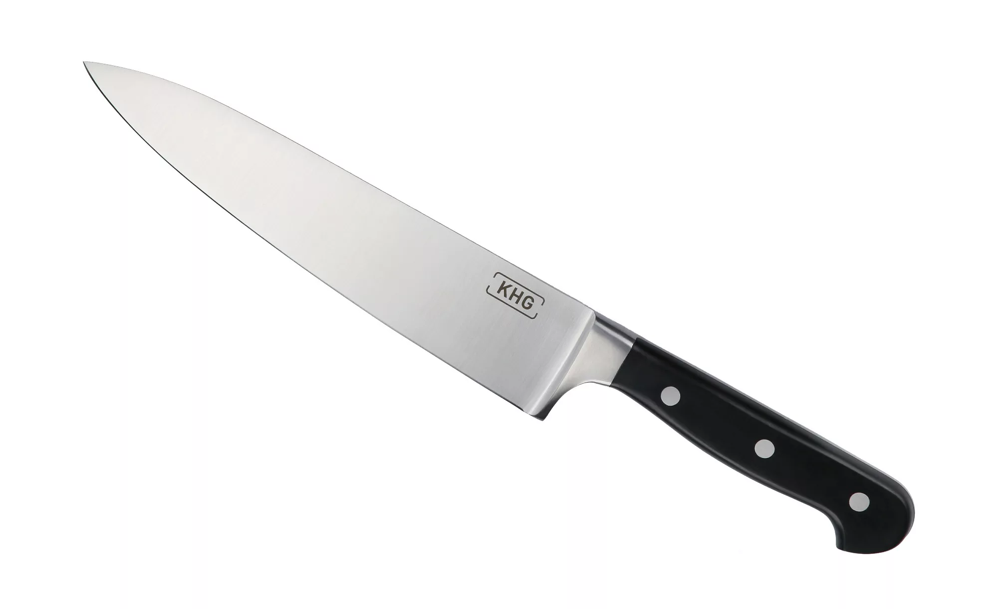 KHG Kochmesser - schwarz - Messer & Besteck > Küchenmesser > Küchenmesser e günstig online kaufen