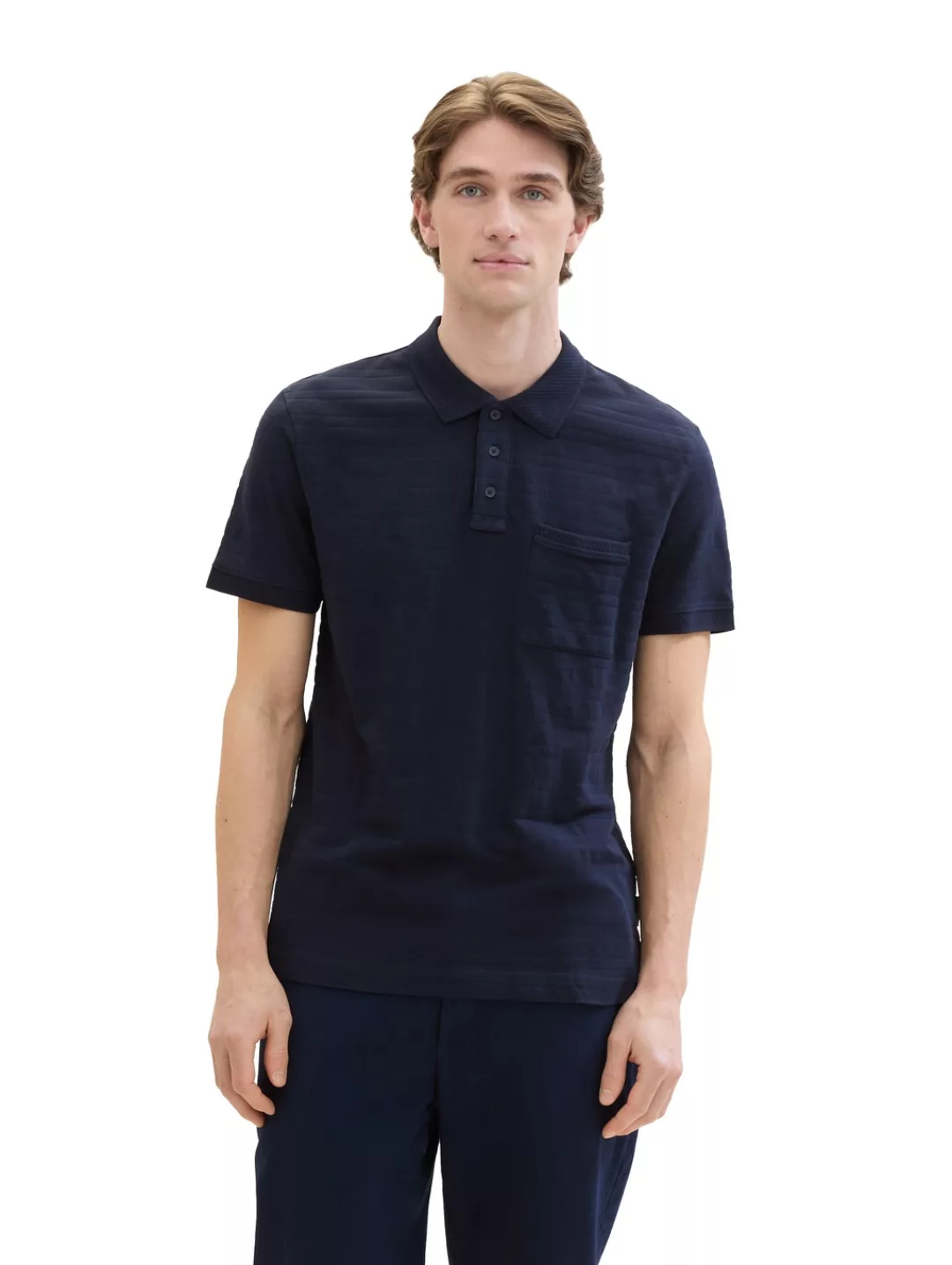 TOM TAILOR Poloshirt, mit Struktur günstig online kaufen