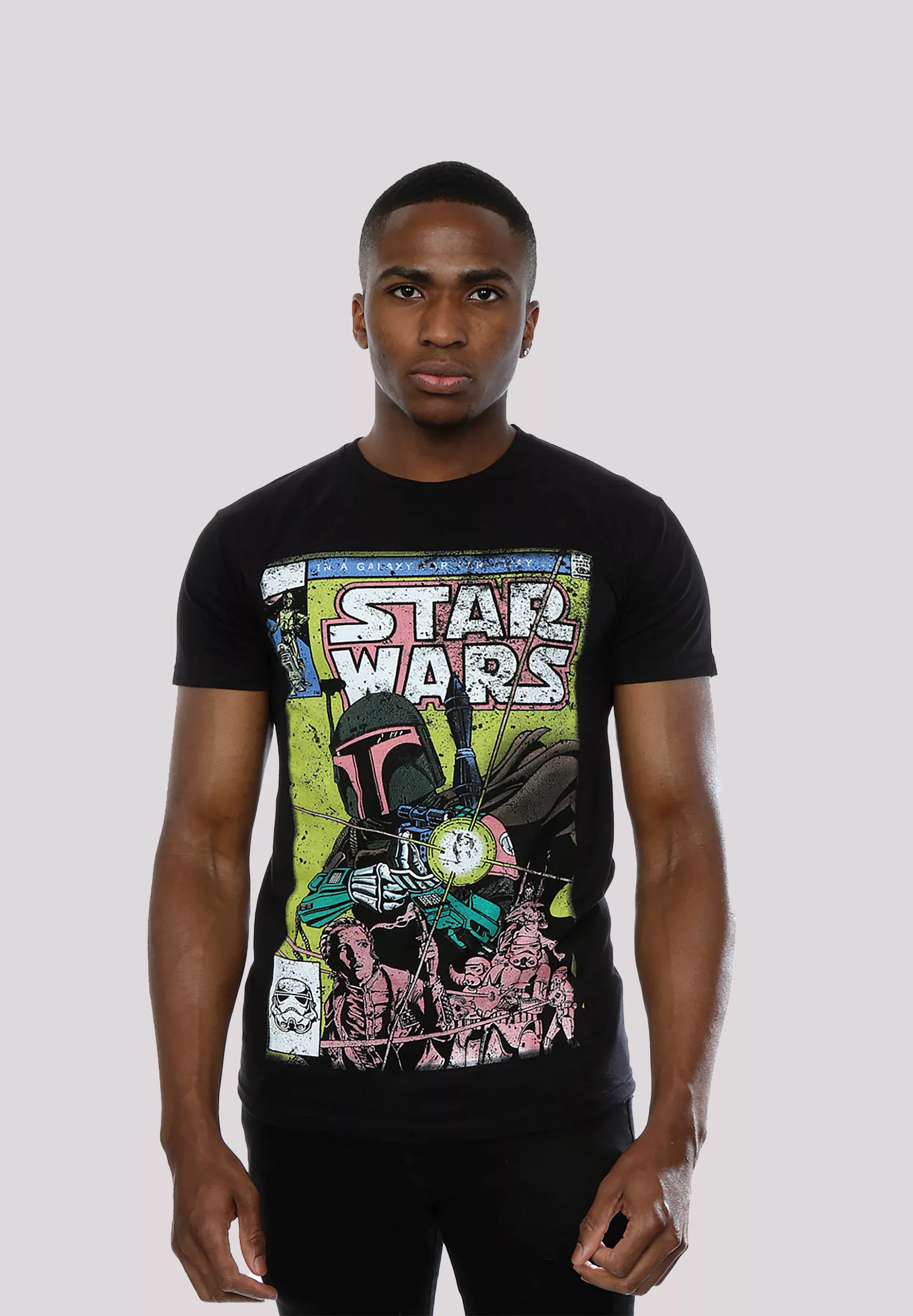 F4NT4STIC T-Shirt "Star Wars Boba Fett Comic", Print günstig online kaufen