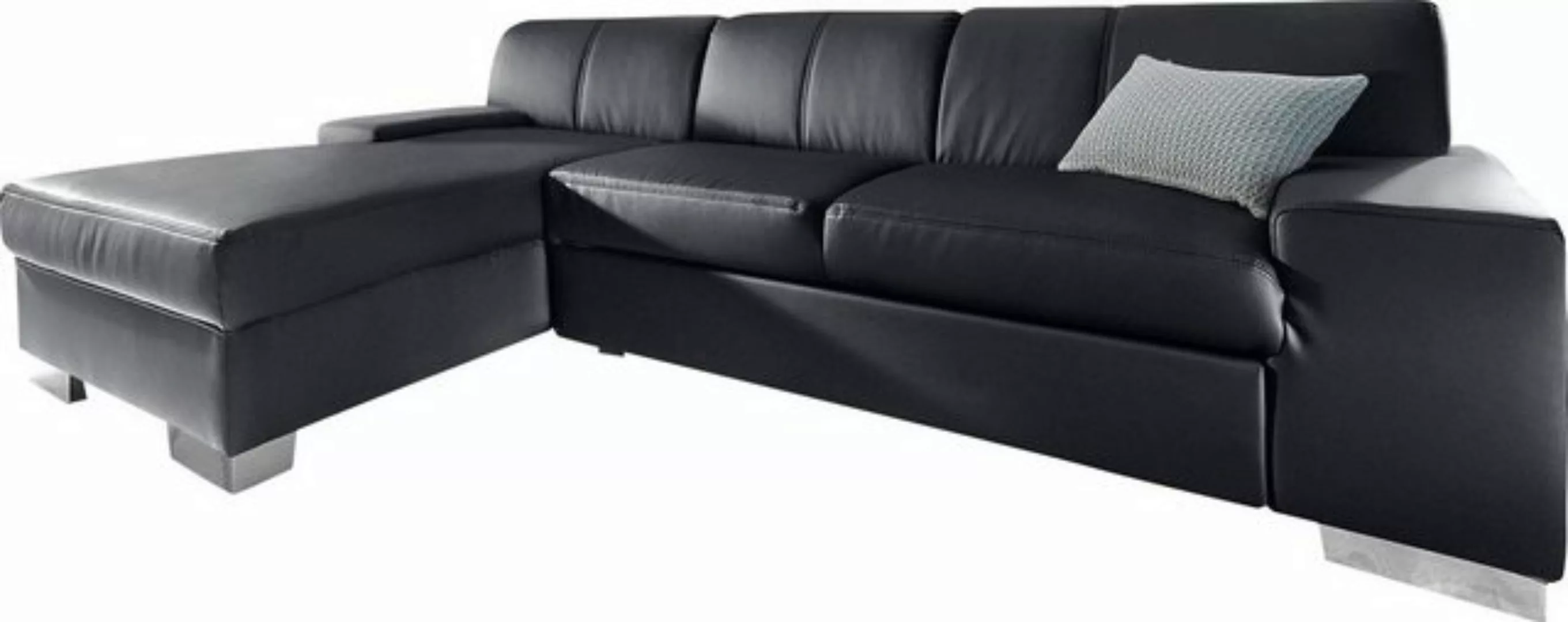 DOMO collection Ecksofa "Star L-Form", wahlweise mit Bettfunktion günstig online kaufen