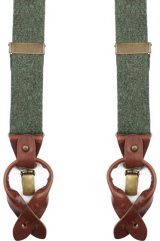 Sir Redman Luxus Hosenträger Essential dunkelgrün - günstig online kaufen