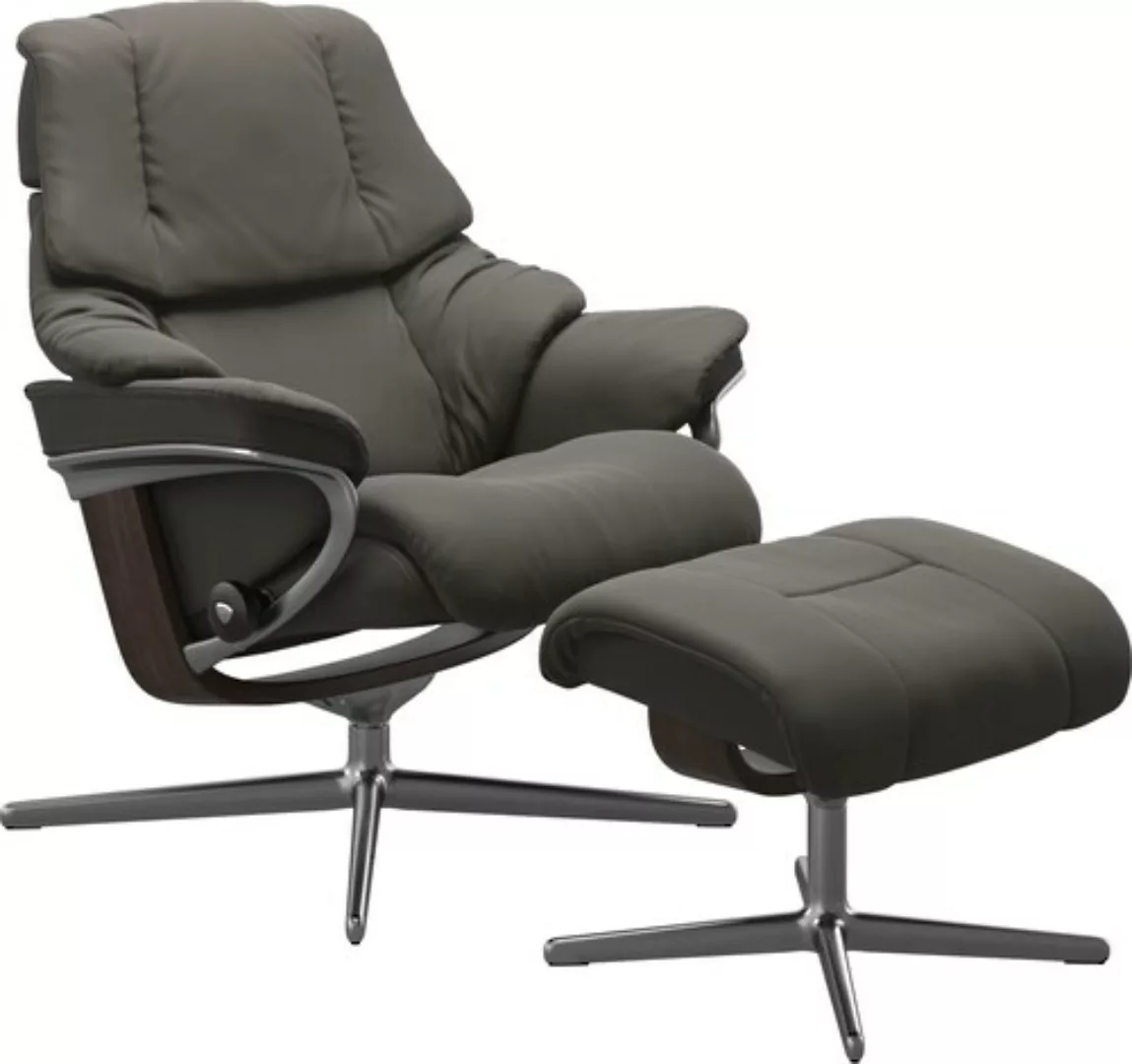 Stressless Fußhocker "Reno", mit Cross Base, Größe S, M & L, Holzakzent Wen günstig online kaufen