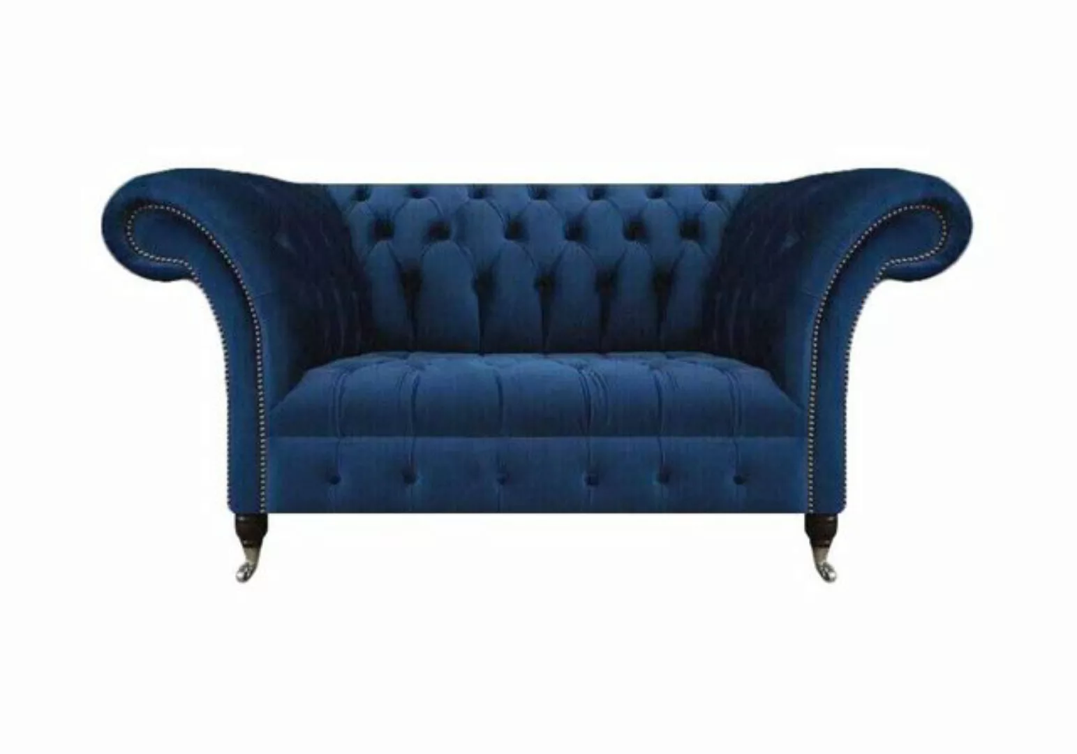 JVmoebel Chesterfield-Sofa Wohnzimmer Sofa Zweisitzer Couch Designer Polste günstig online kaufen