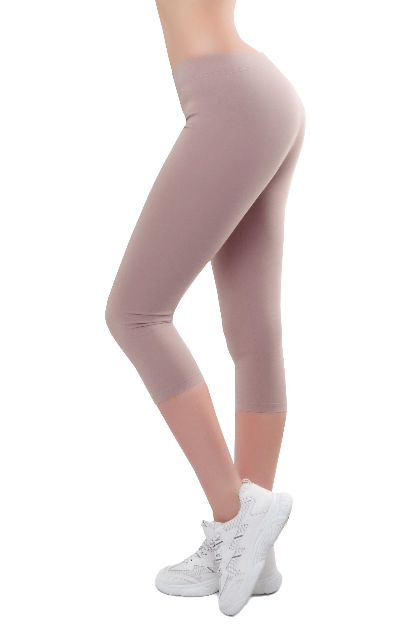 Bongual Caprileggings Basics mit Komfortbund günstig online kaufen