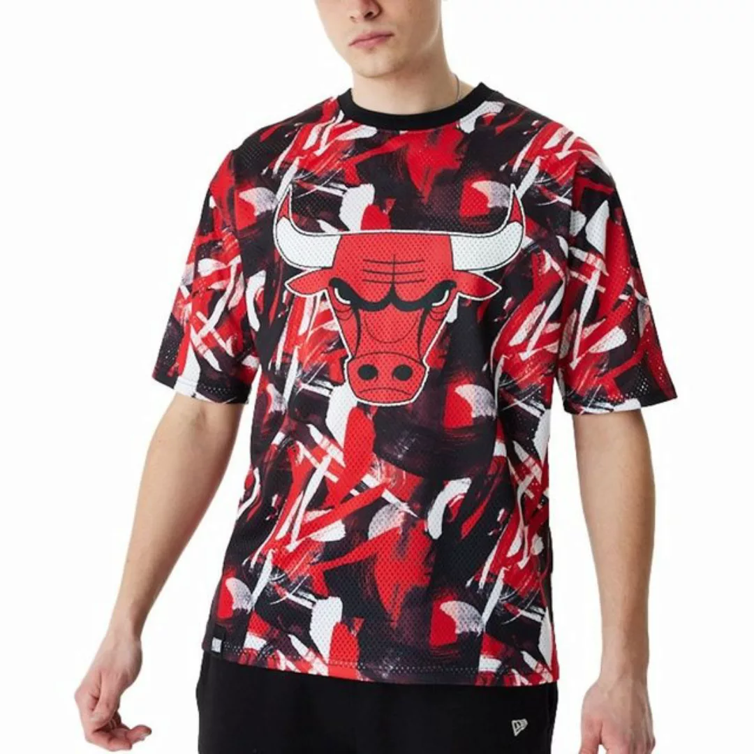 New Era Print-Shirt Oversized JERSEY Chicago Bulls günstig online kaufen