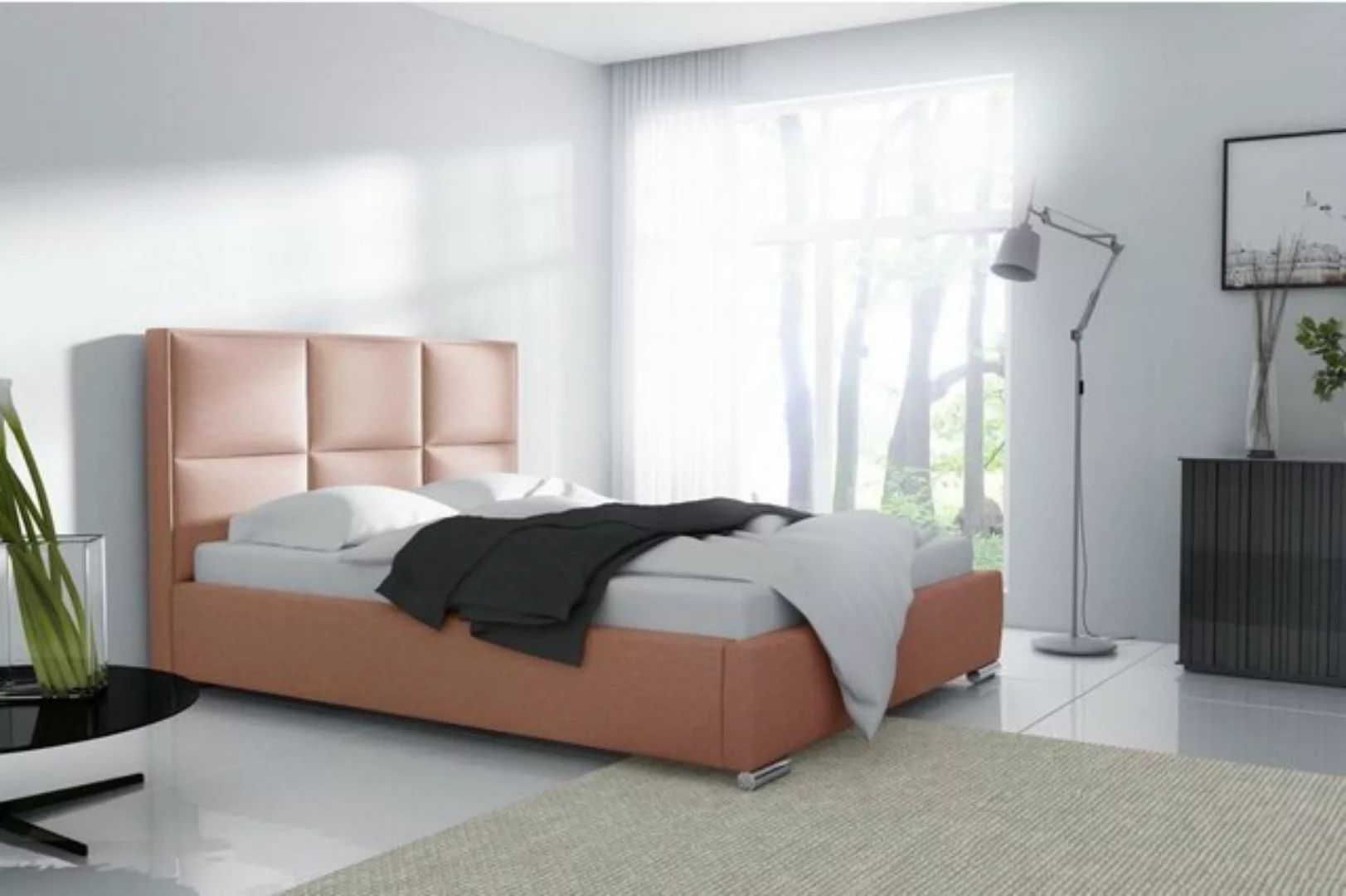 JVmoebel Bett, Bettrahmen Grün Doppel Hotel Schlafzimmer Betten Möbel günstig online kaufen