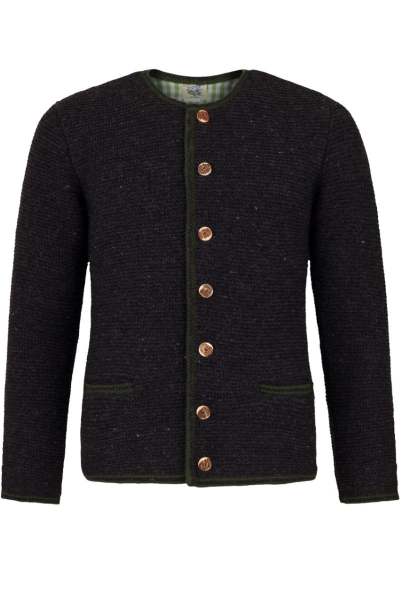 Isar-Trachten Trachtenstrickjacke Trachten Strickjacke Herren - günstig online kaufen