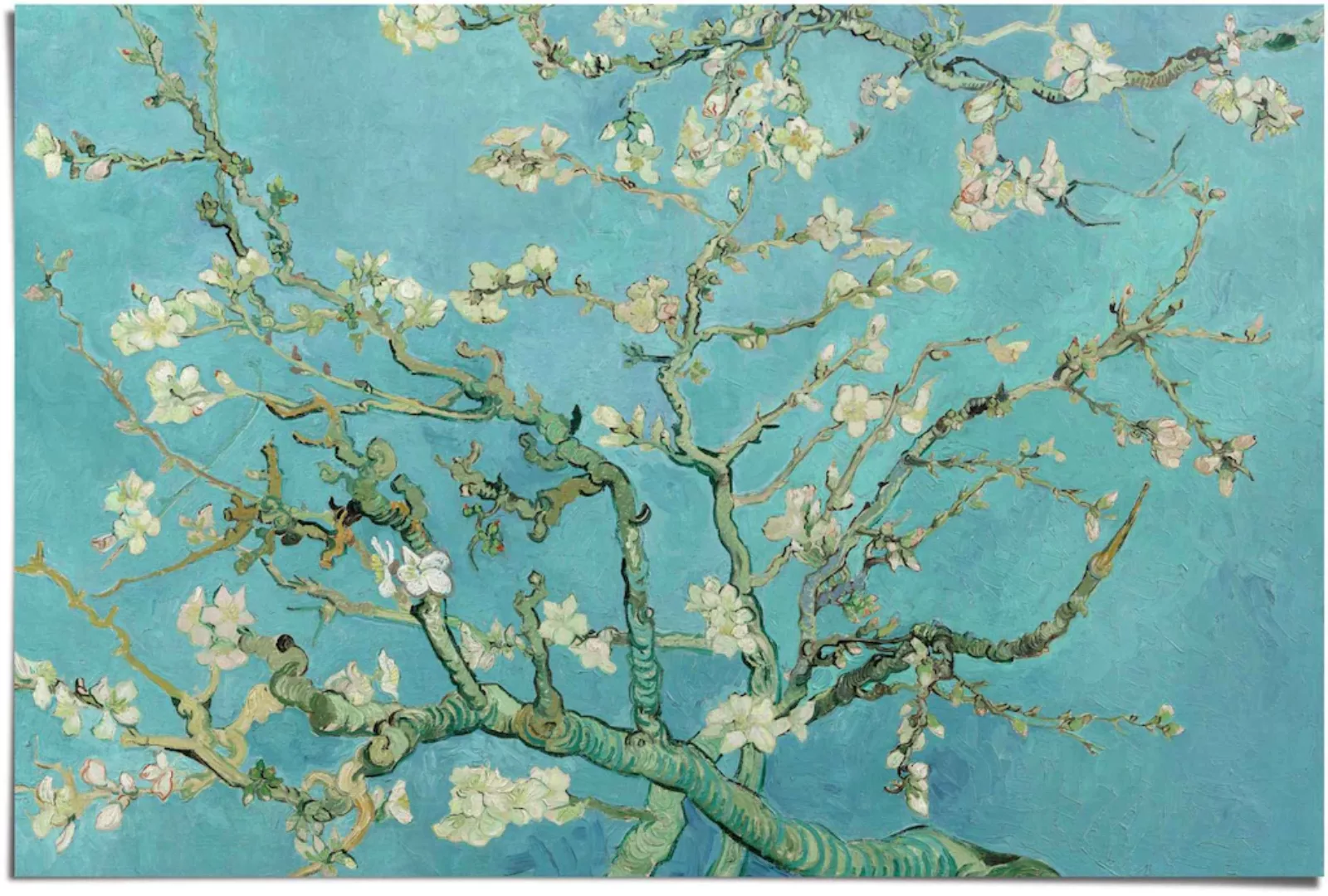 Reinders Poster "Poster Mandelblüte Vincent van Gogh", Blumen, (1 St.) günstig online kaufen