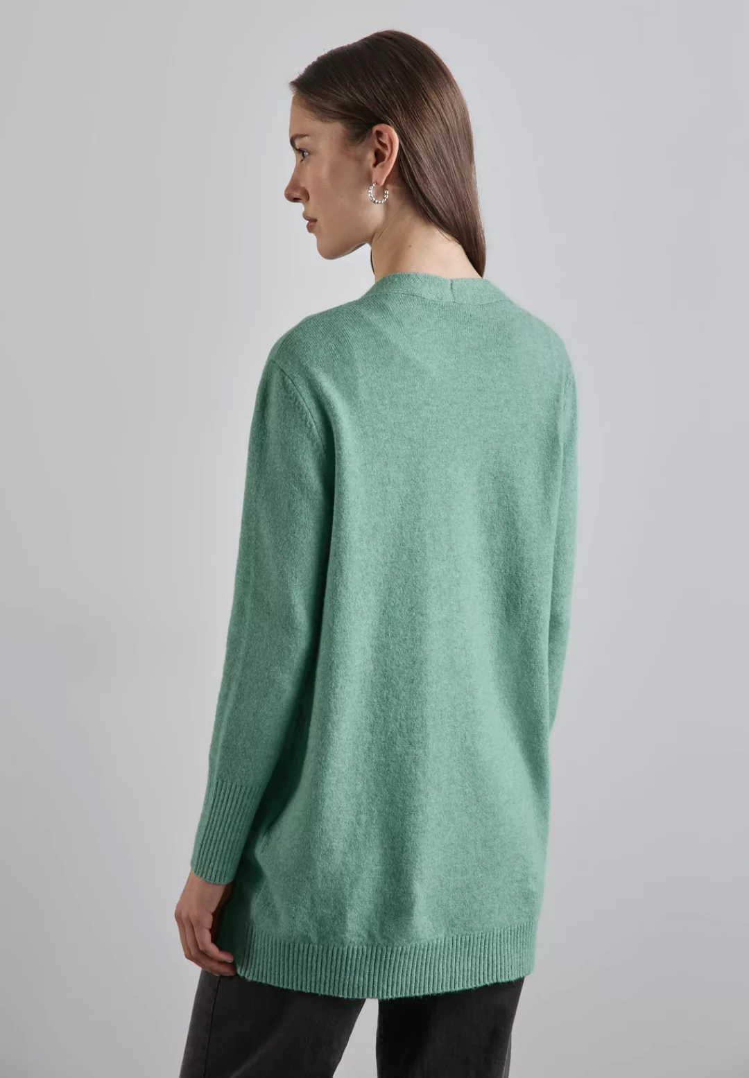 STREET ONE Cardigan, aus Baumwolle mit Stretchanteil günstig online kaufen