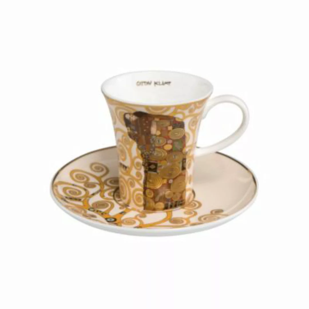 Goebel Espressotasse Gustav Klimt - Die Erfüllung bunt günstig online kaufen