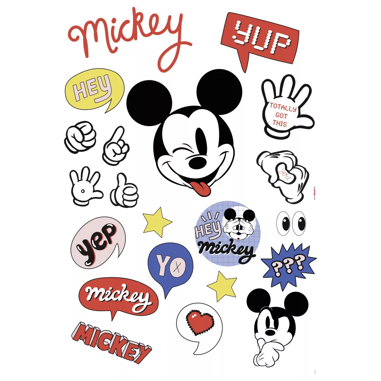 Komar Deko-Sticker Its A Mickey Thing 50 cm x 70 cm günstig online kaufen