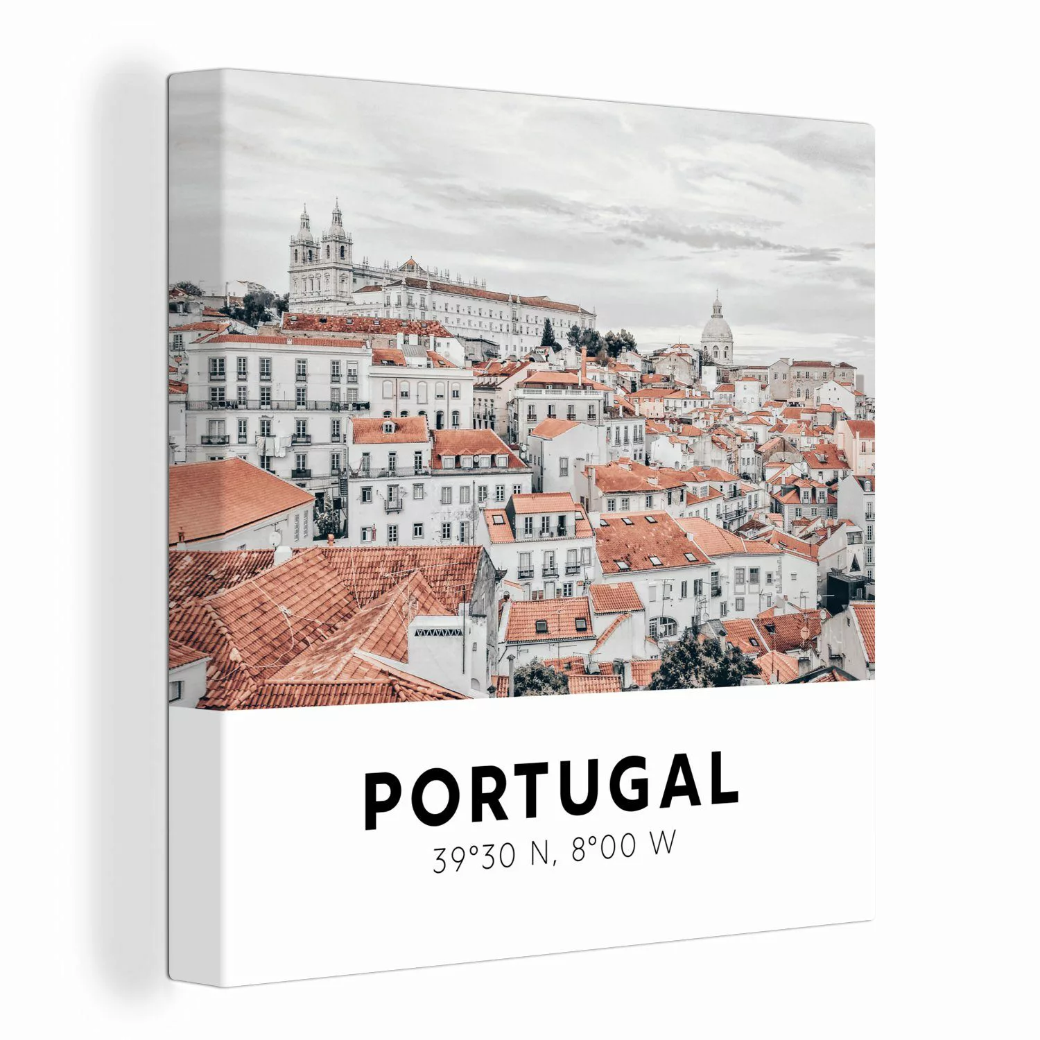 OneMillionCanvasses® Leinwandbild Portugal - Lissabon - günstig online kaufen
