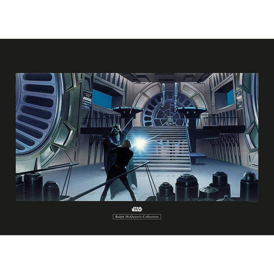 Komar Wandbild Star Wars Classic RMQ Vader Luke Th Star Wars B/L: ca. 70x50 günstig online kaufen