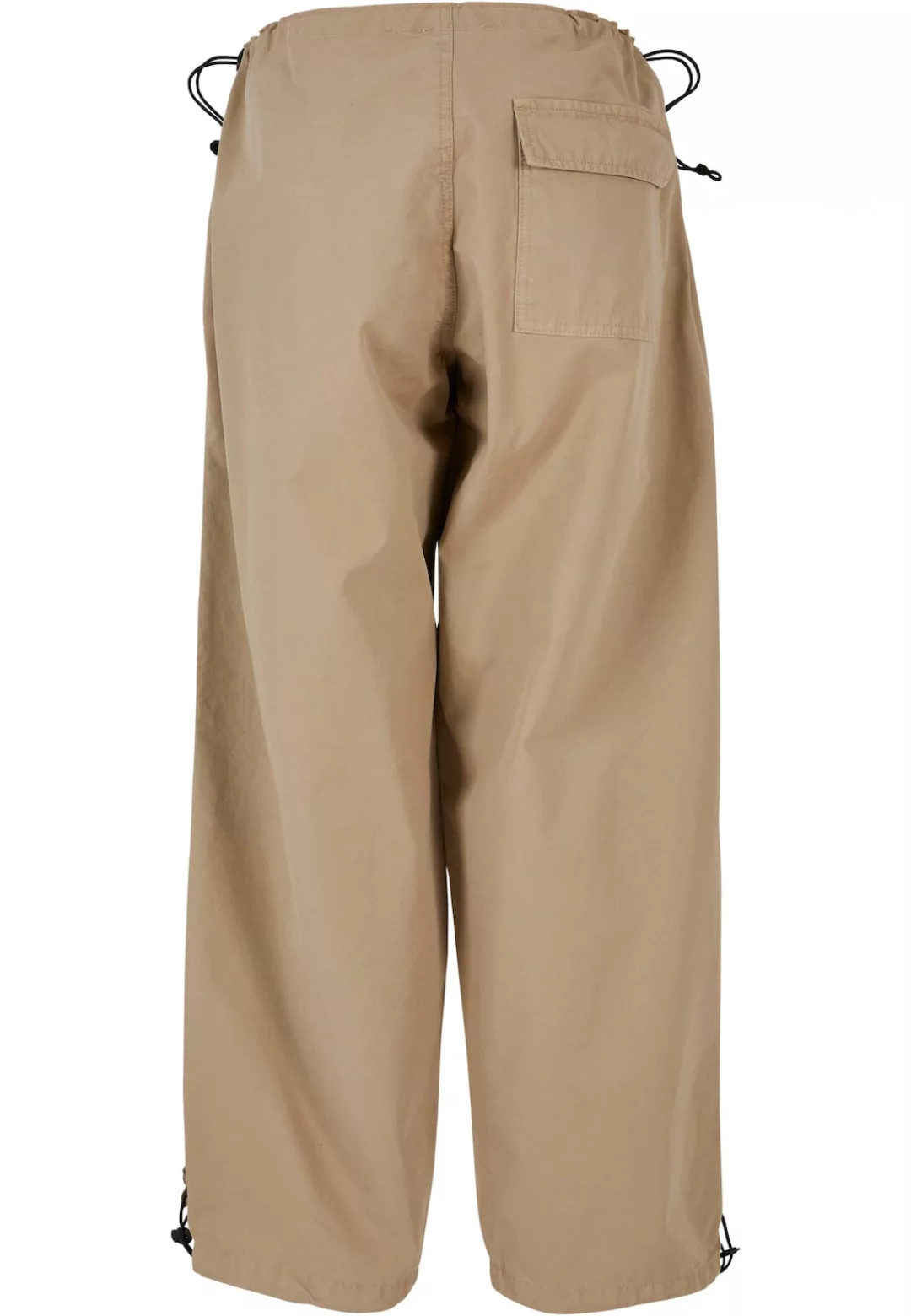 URBAN CLASSICS Stoffhose "Urban Classics Damen Ladies Cotton Parachute Pant günstig online kaufen