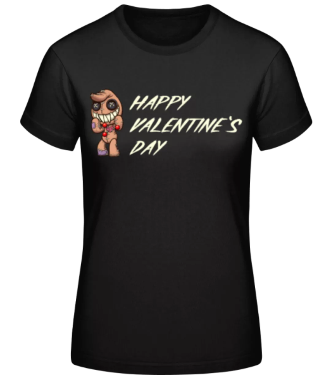 Happy Valentine's Day · Frauen Basic T-Shirt günstig online kaufen