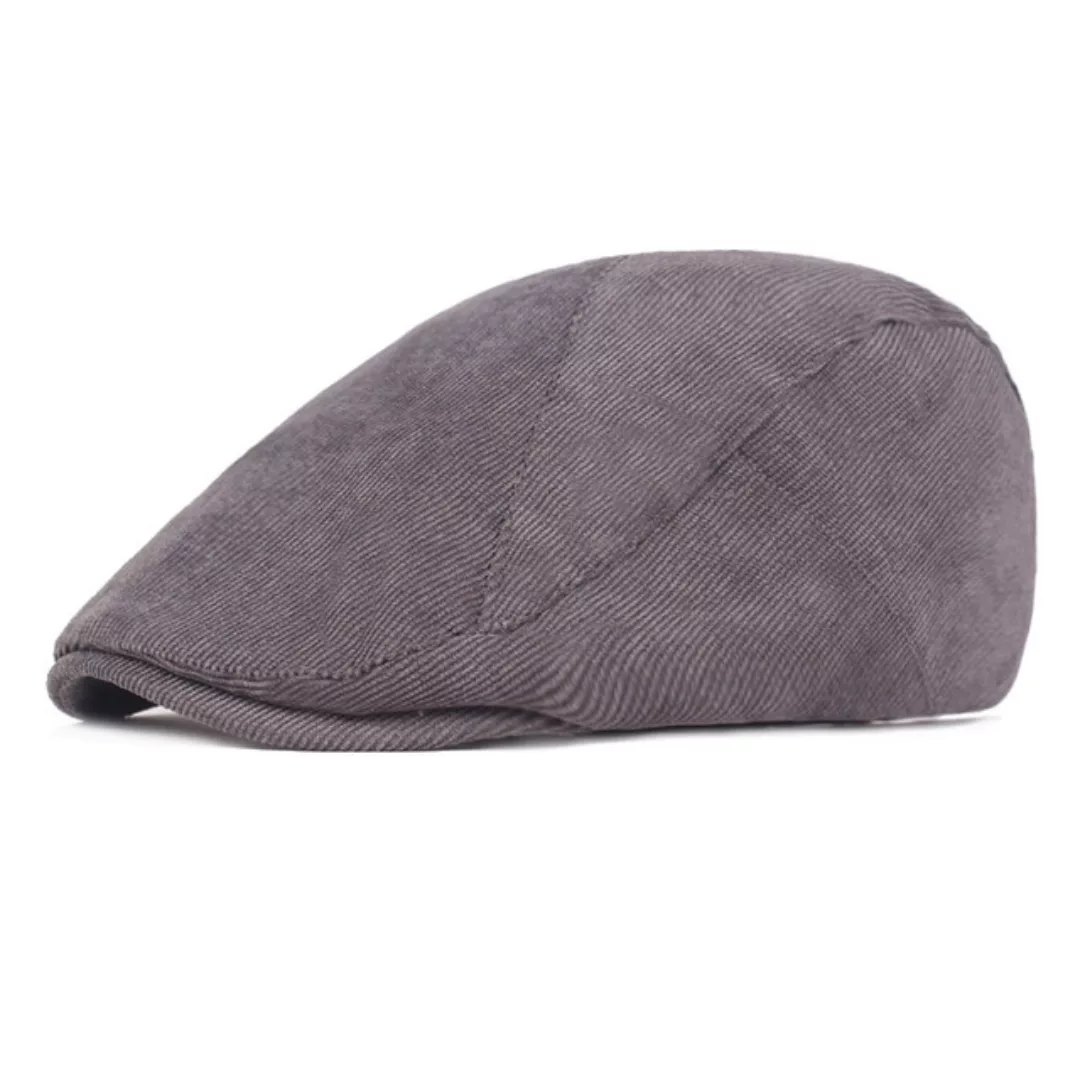 Herren Cord Baskenmütze Forward Cap Warm Newsboy Hut günstig online kaufen